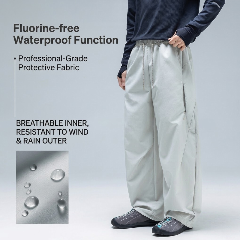 Cargo Pant Wide - Unisex Water-Repellent Softshell Pants – Convertible