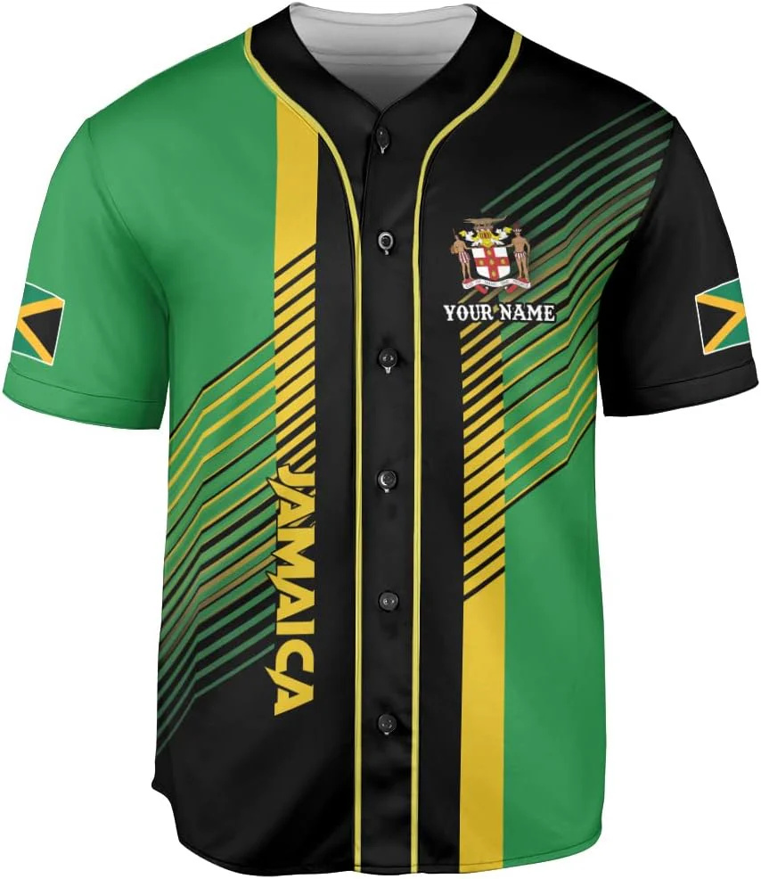Personalized Name Jamaica Desi - Street Fashion Jersey ulasan dan harga