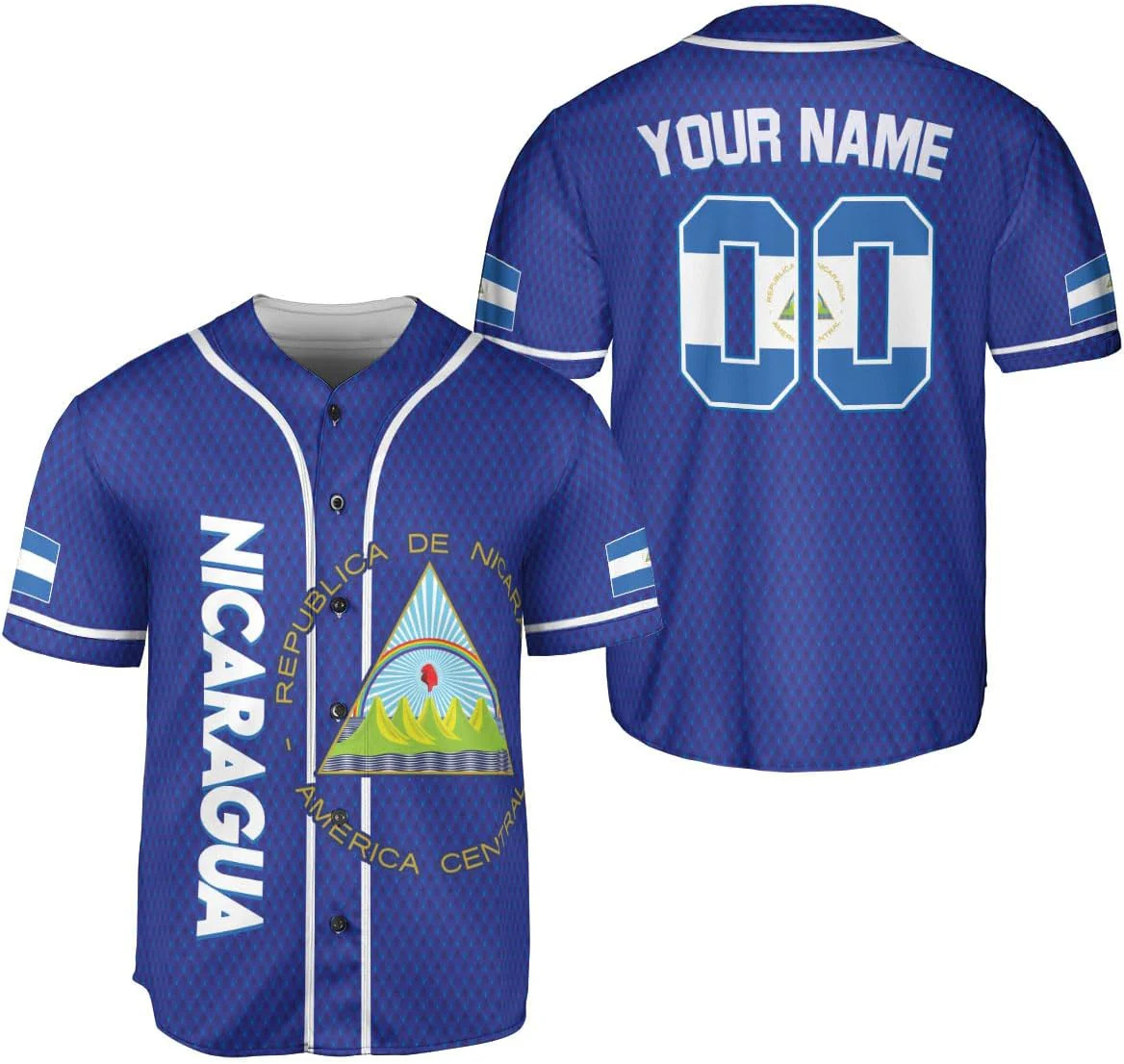 Personalized Name Nicaragua De - Street Fashion Jersey ulasan dan harga