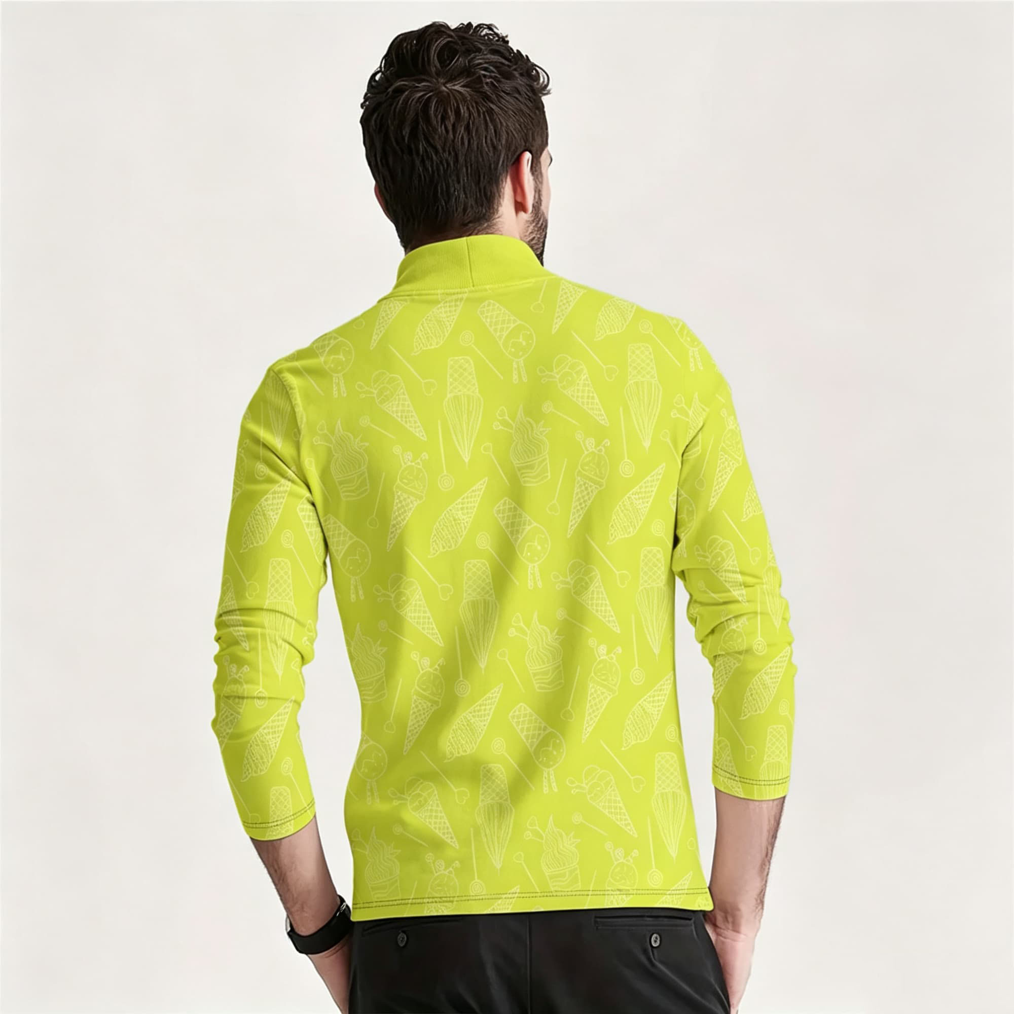 Novelty Dessert Graphic Men Mo - Fashion Streetwear ulasan dan harga