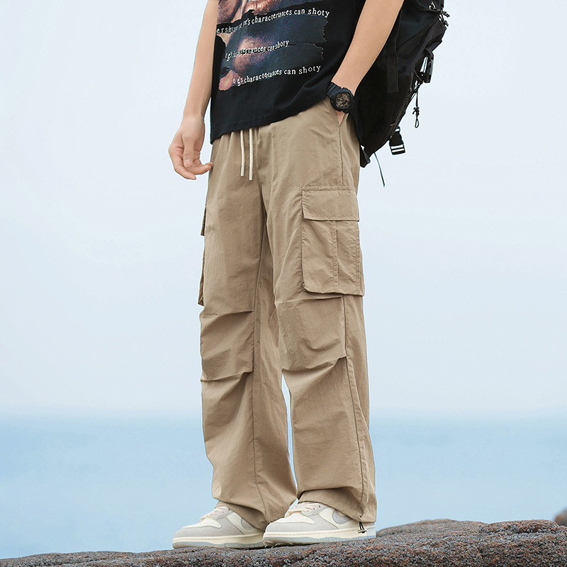 Men's Loose Cargo Pants Korean - Cargo Pant Wide ulasan dan harga