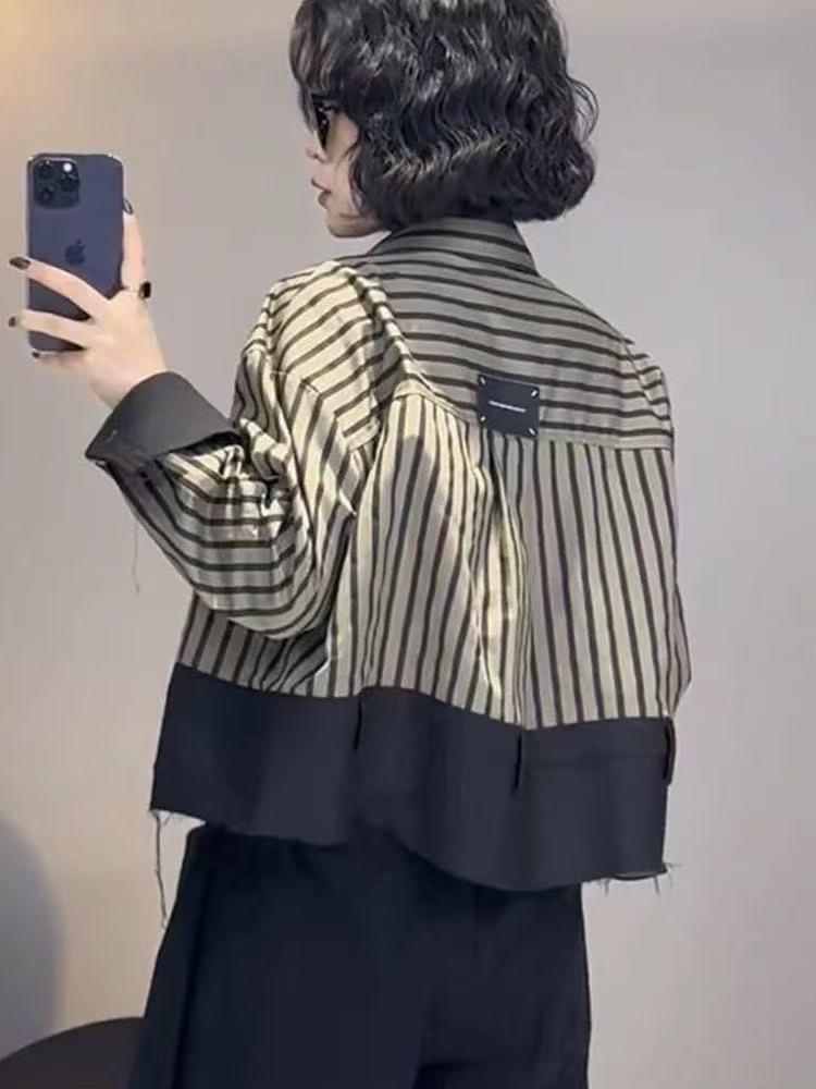 Retro Design Short Jackets Shi - Street Fashion Korea ulasan dan harga