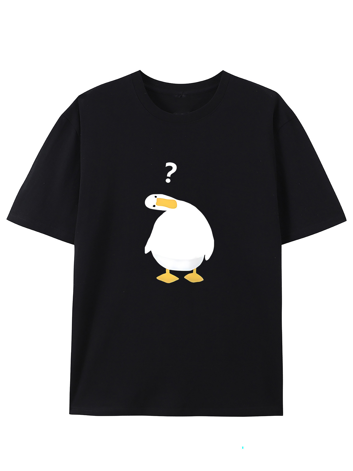 Crooked Duck Round Neck New Mo - Street Fashion Model ulasan dan harga