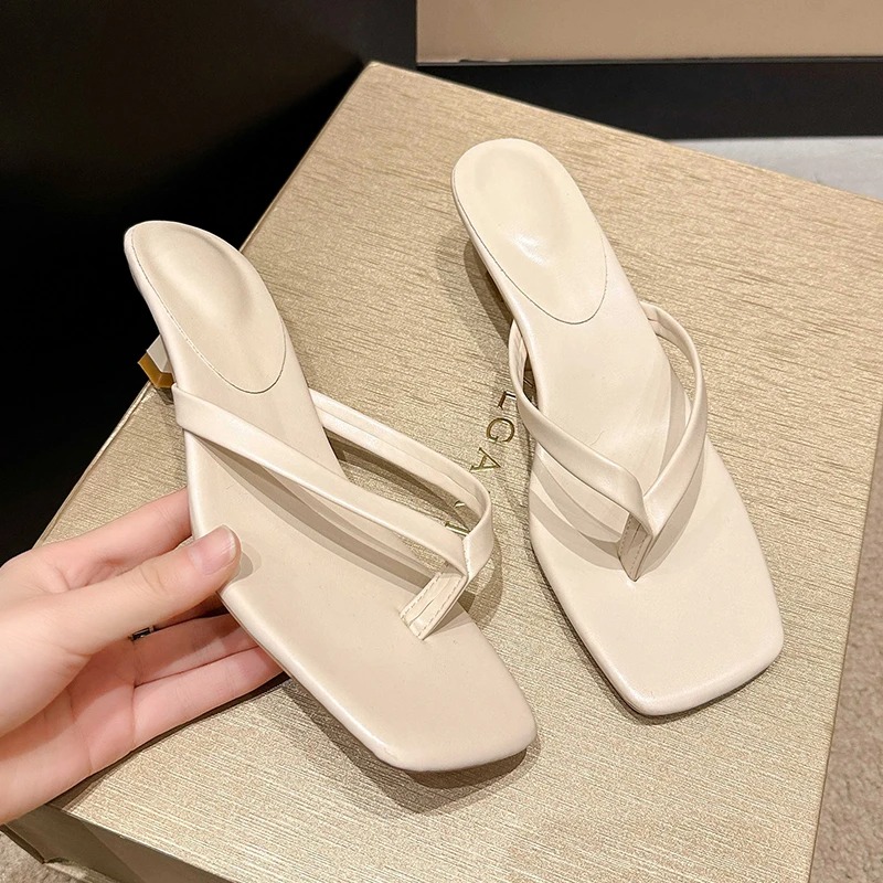 Summer Women Clip Toe Slippers - Street Fashion Clothes ulasan dan harga
