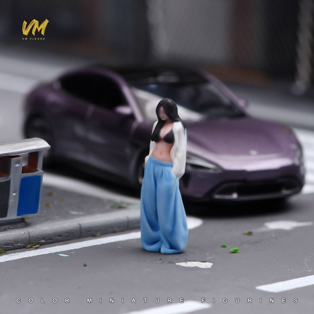 VM 1/64 Urban Street Snap Girl - Street Fashion Model ulasan dan harga