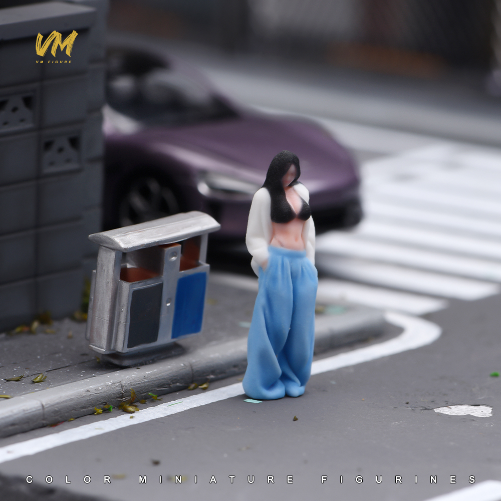 VM 1/64 Urban Street Snap Girl - Street Fashion Model ulasan dan harga