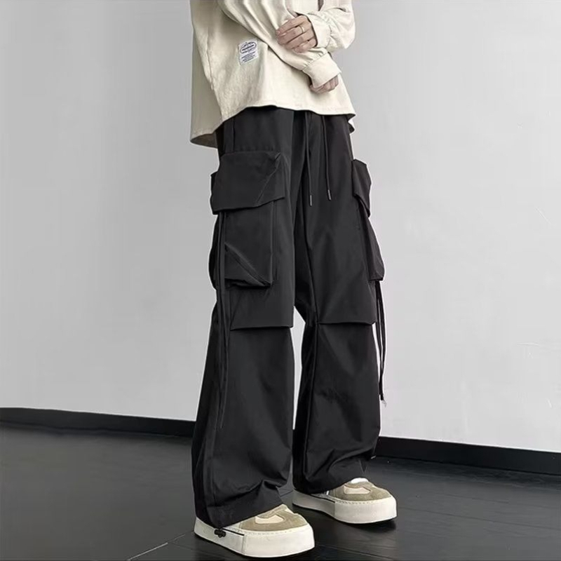 2026 Unisex Japanese Cargo Pan - Cargo Pant Wide ulasan dan harga