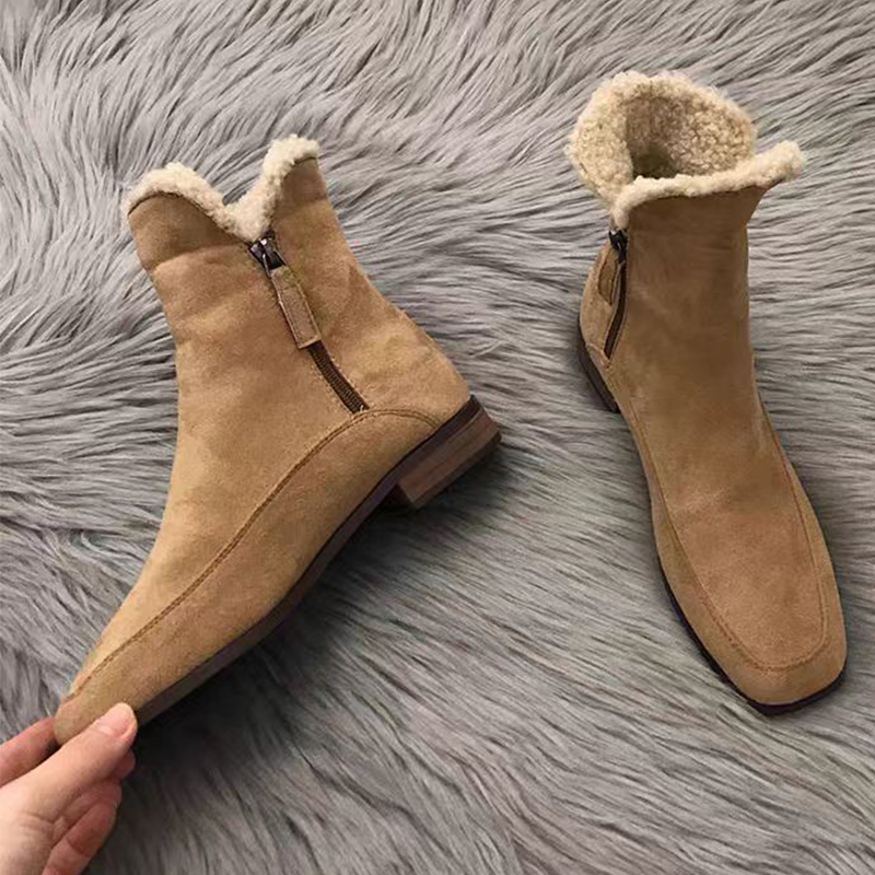 2026 New Fur Ankle Boots for W - Street Fashion Clothes ulasan dan harga