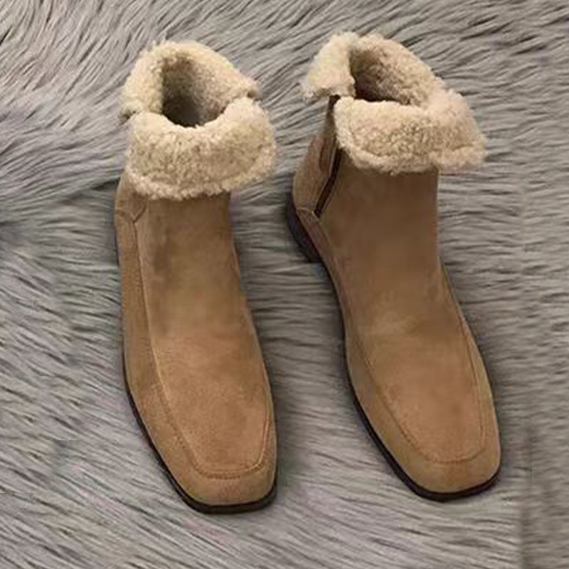 2026 New Fur Ankle Boots for W - Street Fashion Clothes ulasan dan harga