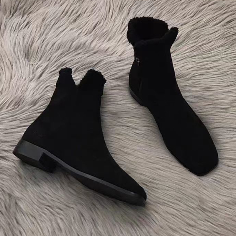 2026 New Fur Ankle Boots for W - Street Fashion Clothes ulasan dan harga