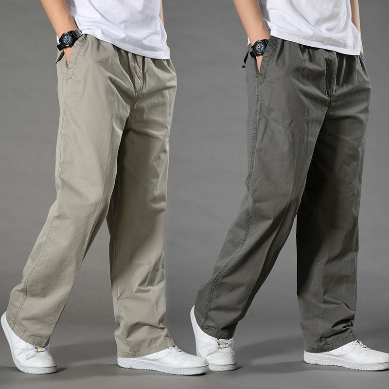 Mens Casual Cargo Pants Loose  - Cargo Pant Wide ulasan dan harga