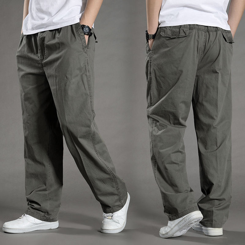 Mens Casual Cargo Pants Loose  - Cargo Pant Wide ulasan dan harga