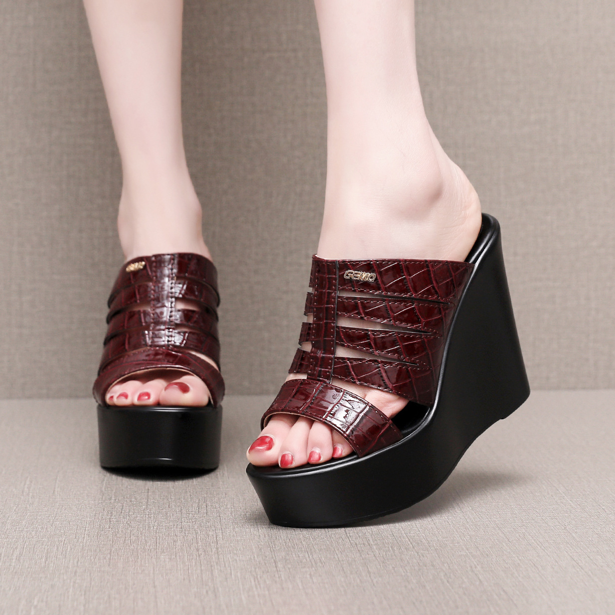 High quality summer leather we - Street Fashion Clothes ulasan dan harga