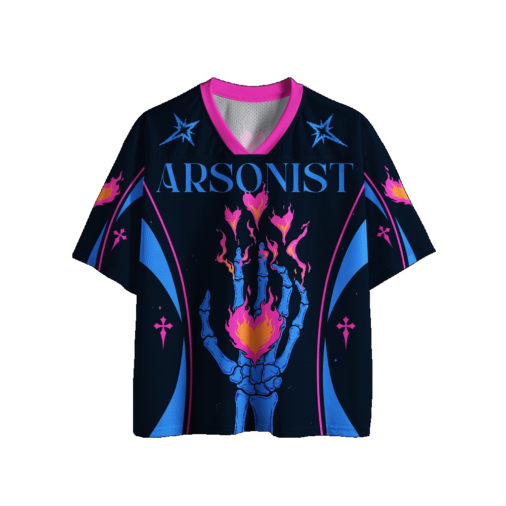 Gothic Football Jersey Vintage - Street Fashion Jersey ulasan dan harga